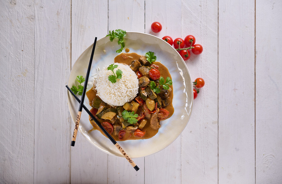 Bild zum Rezept: Zucchini-Kokos-Curry