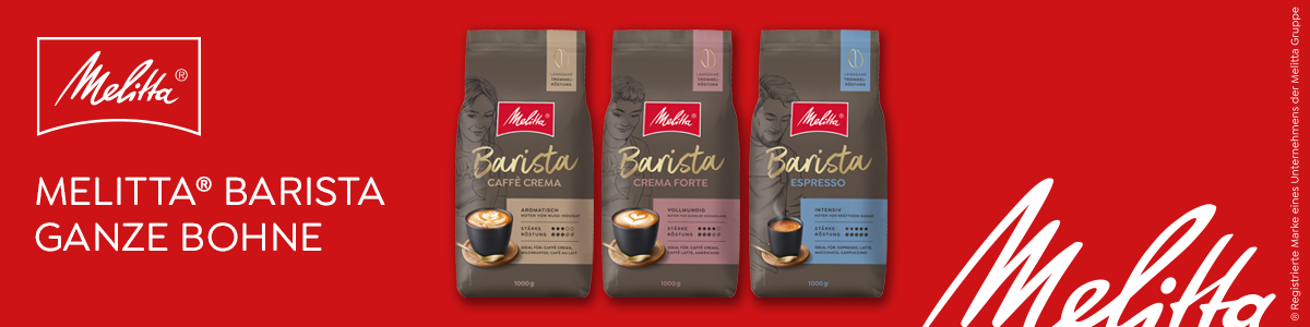 Melitta® Barista – Coffeeshop Genuss für zu Hause