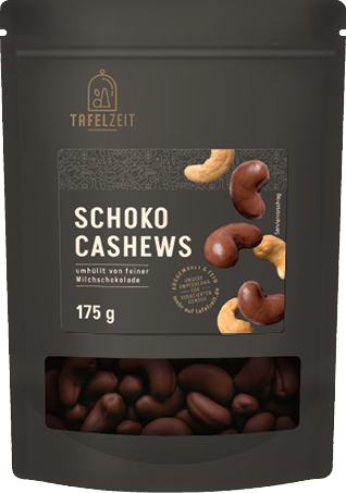 Tafelzeit Premium Dragees Schoko Cashews