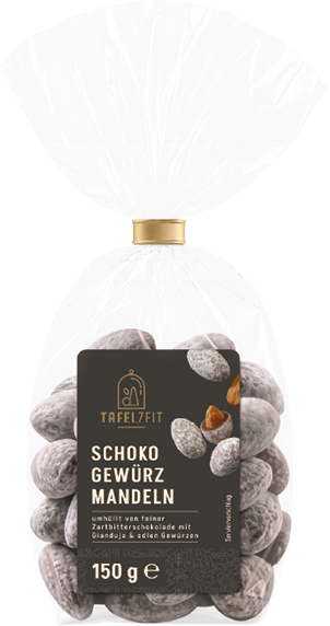 Tafelzeit Schoko Gewürzmandeln